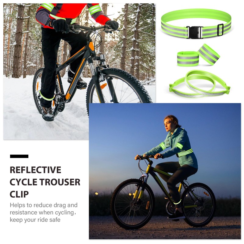 Boyiee Reflective Bands Set Including Reflective Armband Reflective Safety Belt
