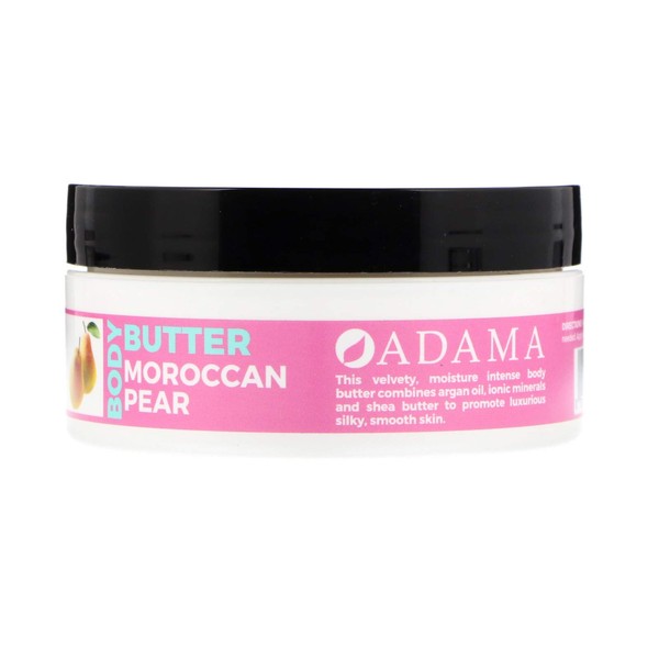 Adama Minerals Body Butter with Argan Oil - Moroccan Pear