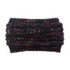 Yurosiay Women's Winter Headband Colourful Knitted Headband Thick Fleece Hair