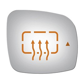 Burco 5301HB Side View Mirror Heated W/Blind Spot Chrysler Town & Country 2011-2016 Passenger