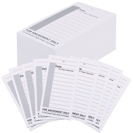 100 Packs 10 Line Football Sports Strip Cards Super Football Bowl Pool Cards, 100 No-repeat Baseball Boxing Soccer Football Strip Cards Playing Scratch Off Cards for Super Football Party Favor