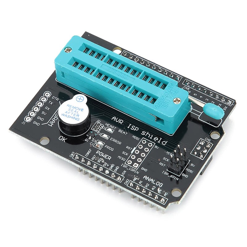 Programmer Expansion Board for AVR ISP Shield Burning and Bootloader