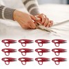 12Pcs Yarn Thread Snips Multifunction Stainless Steel Blade Quick Clip