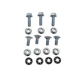 BBMTA Replace Gas Tank Skid Plate Bolts Fits Jeep CJ5 CJ7 CJ8 Scrambler 1976-1986 Fits Jeep W-rang-ler YJ 1987-1995 Skid Plate Bolts Kits