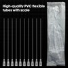 10ml Luer Lock Syringe with Cap and Soft Plastic Tube,