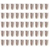 Wood Inserts 50Pcs Zinc Alloy Heavy Duty M6 Hex Socket