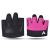 AYRO Minimal Workout Gloves, Short Partial Gym Weight Lifting Gloves