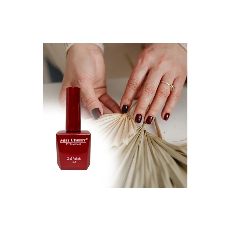Miss Cherry Gel Polish Base Semipermanente Uvled 5pz 15ml