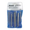 Westward 2RUR7 Screw Extractor Set, 1/8 to 3/4, 5 Pcs