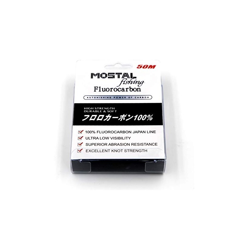 Mostal Fluorocarbon 0.16 mm / 2.9 kg / 50 m