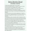 Box Moth Trap - 1 Trap & 4 Pheremone Lures