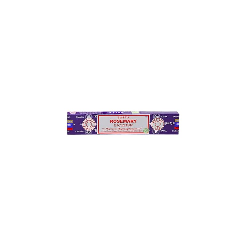 VIE Satya Incense Sticks, 12 Packs x 15g, Rosemary