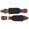 Adult Bull Riding Leather Spur Straps 1 1/4" x 11"