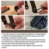 HQPARRTS 15mm to 12mm Fork Thru Axle Conversion Kit Compatible