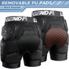Legendfit Protective Padded Impact Shorts for Snowboard Ski Ice Skating