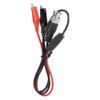 2Pcs Oscilloscope Test Probe, Lea d Cable BNC Male Plug