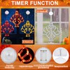 [Timer] 3 PCS Thanksgiving Turkey Fall Decorations Window Lights, Battery