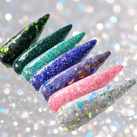 Wicked Cute Dip Powder Collection, Acrylic Powder, Nail Art Designs, Manicure or Pedicure Dipping Powder for Home or Salon Use. Dip Powder System, Long Lasting, Cruelty Free. 7/0.25 Oz Jar.