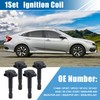 X AUTOHAUX 4pcs Ignition Coil for Honda Civic L4 1.7L