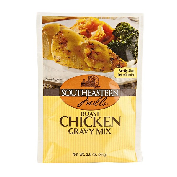 Southeastern Mills Roast Chicken Gravy Mix, 3 Oz. Package (Pack of 4)