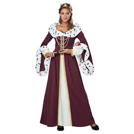 California Costumes Women's Royal Storybook Queen Costume, Red, Medium