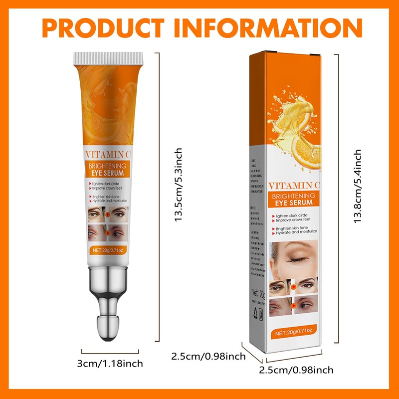 FunnAura Dark Circle Eye Cream Set, Eye Bags Remover with