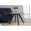 Primo International Curt End Table, Grey