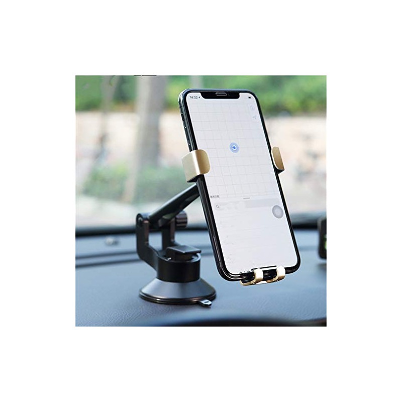Car Phone Holder, Gravity Cell Phone Car Mount Rotation Auto