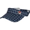 FILA FDZEL0091 Women's Tennis Visor Sun Visor, Absorbent, Quick Drying,