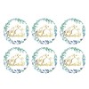 SWYOUN 96PCS Glitter Gold Eid Mubarak Stickers Eid Party Supplies