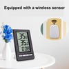 Wireless Indoor and Outdoor HighPrecision Electronic Thermometer Electronic Temperature Meter