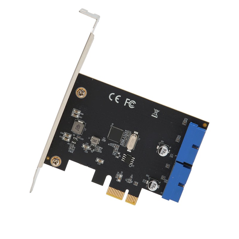2 Port PCI Express to Dual 20pin USB 3.0 Cards