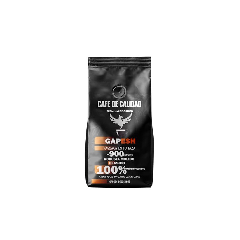 Cafe De Calidad Robusta De Oaxaca Sabor Intenso GAPESH 500g