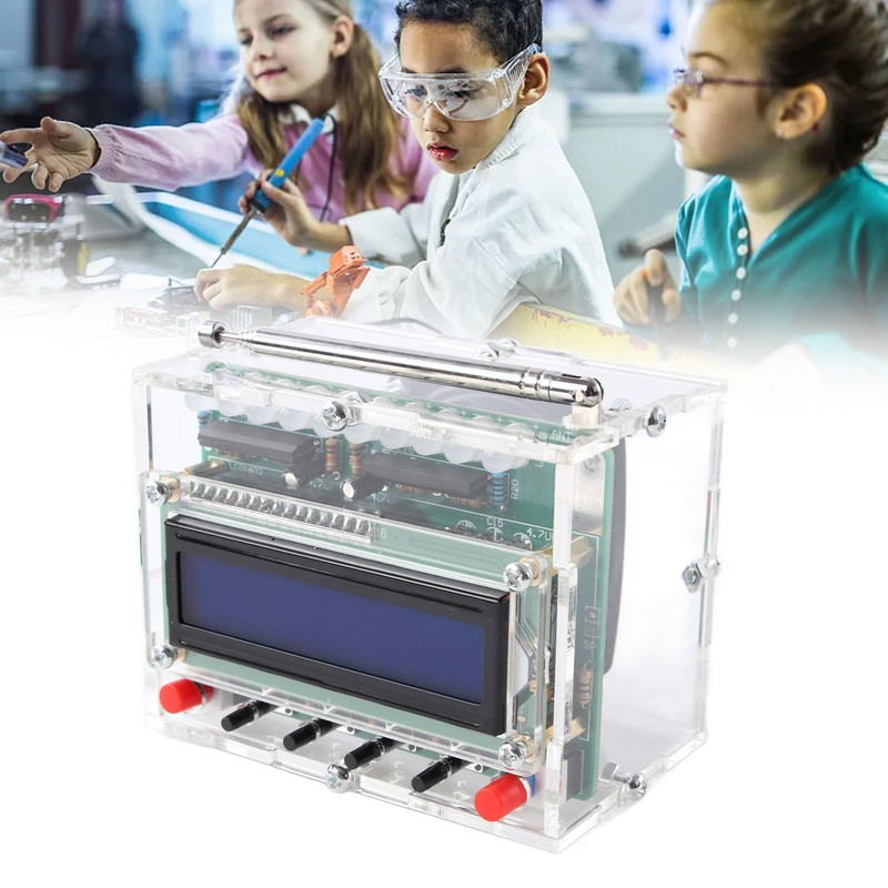 DIY FM Radio 87 To 108MHz LCD Display Digital Radio