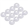 12 Pack Plastic Radiator Pipe Covers Pipe Collars for 15