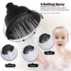 Double Shower Head with Shower Shut-Off Valves,2 Shower Head for