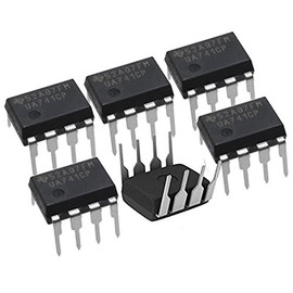 Texas Instruments (( 6 Pieces )) UA741CP IC OPAMP GP 1MHZ SGL LP 8DIP 741 UA741, IC OPAMP GP 1MHZ 8DIP, Linear - Amplifiers - Instrumentation, OP Amps, Buffer Amps