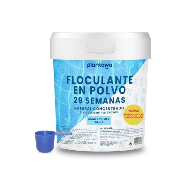 Flocculant for Pool Concentrate, 29 Weeks, Turbidity Remover for Small