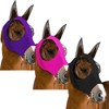 Weewooday 3 Pcs Horse Fly Masks for Horses Fly Masks