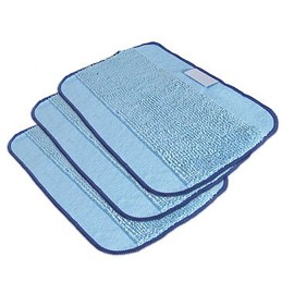 3-pack replacement Microfiber Mopping cloths for iRobot Braava 380 380T 320 Mint 4200 4205 5200 5200C from Hannets®