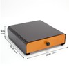 SYSYLY Coffee Pod Storage Drawer Compatible for Bartesian Pods,Metal Cocktail