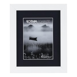 Gotham Extra Deep Complete Picture Frames - White - 16x20" - 1-5/8 Deep Frame Break Resistant Acrylic Glazing - Professional Quality Frames for Heavy Duty Canvases or Prints - Made in the USA