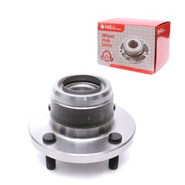 FKG 521002 Rear Wheel Hub and Bearing Assembly fit for 2000-2009 Ford Focus Rear Disc Brake Models Only, 4 Lugs Set of 2