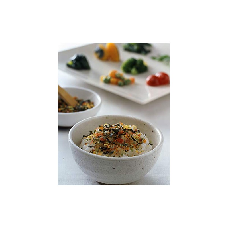 Omoriya Green and Yellow Vegetable Sprinkle Medium Bag, 0.8 oz