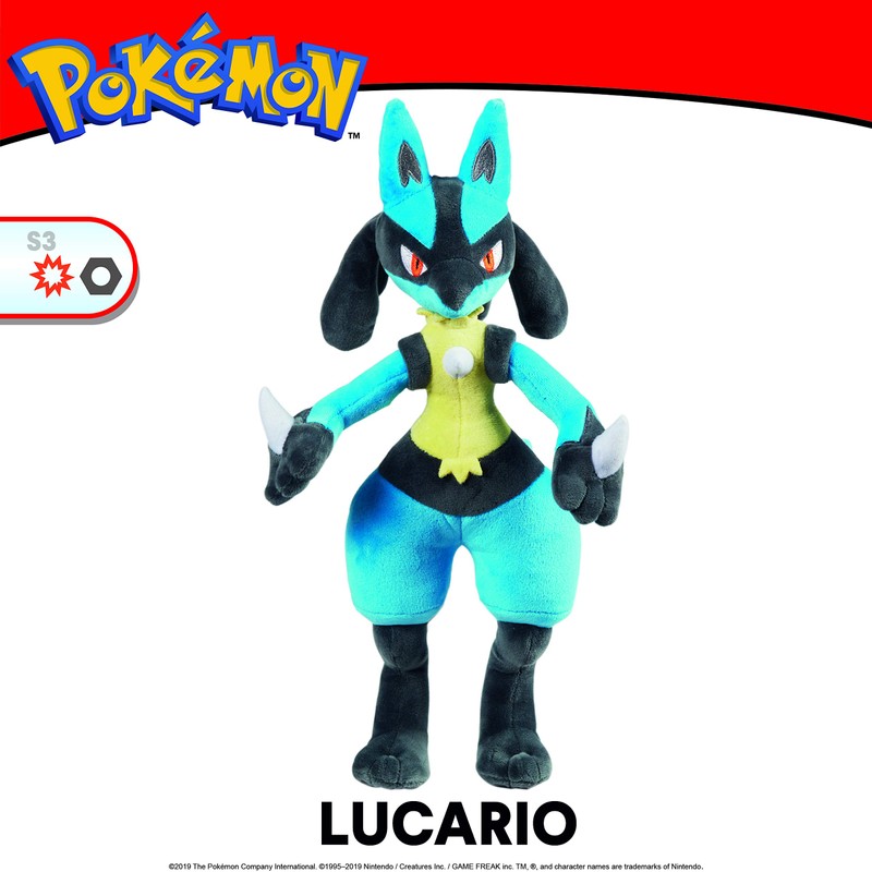 Pokémon 12" Plush- Lucario