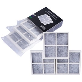 for LG Refrigerator Air Filter Replacement for LG LT120F, ADQ73214402, ADQ73214403, ADQ73214404, ADQ73334008, LMXS30776S and for Kenmore Elite 46-9918, 469918, for Fridge Air Filter (3 Count)
