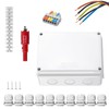 HERKINDNESS Waterproof Junction Box, 150 x 110 x 70 mm,