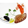 Lashuma Handmade oval serving plate made of Italian ceramic in