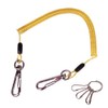 Good-L Coil Keychain with 320 Reinforced Wire (Yellow)