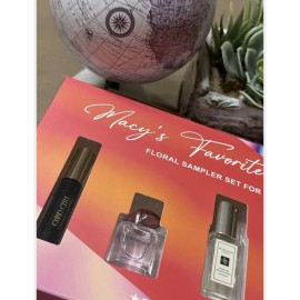 Assorted Macy's Favorite Scents Floral Sampler Set for Her - New in Box Holiday A3